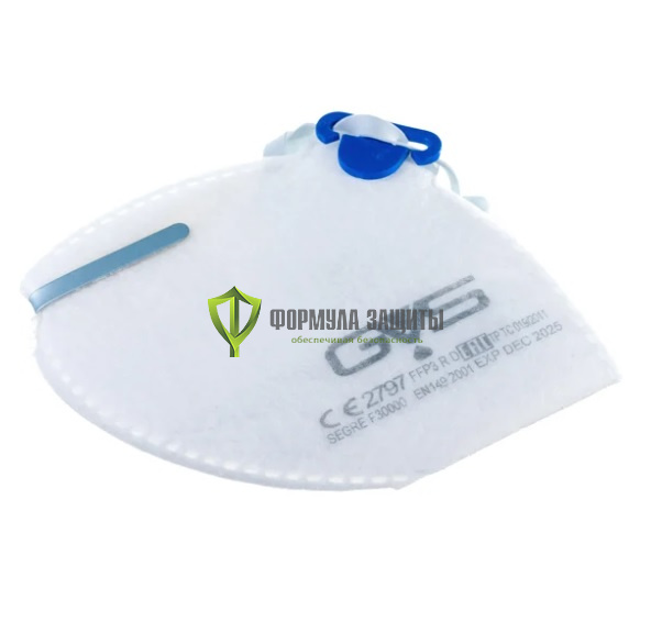 Фильтрующая полумаска-респиратор GVS Segre FFP3 R D от интернет-магазина Формула Защиты