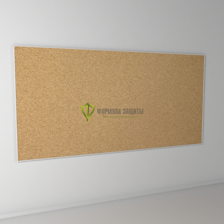 Стенд пробковый в алюминиевой рамке Nielsen (размер: 2000x1000 мм) от интернет-магазина Формула Защиты