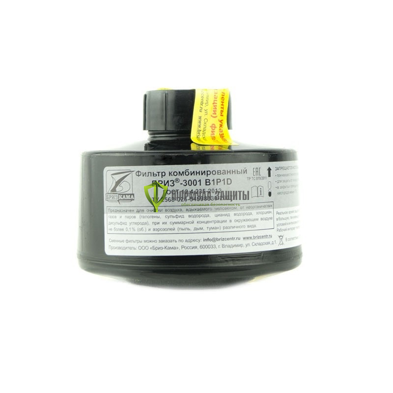 Фильтр комбинированный "Бриз-3001" В1Р1D от интернет-магазина Формула Защиты