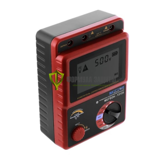 Мегаомметр МЕГЕОН 13125 от интернет-магазина Формула Защиты