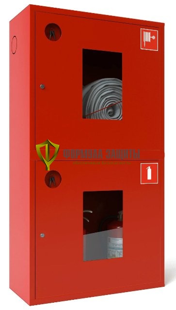 Пожарный шкаф ШПК-320Н (540х1300х230) открытый от интернет-магазина Формула Защиты
