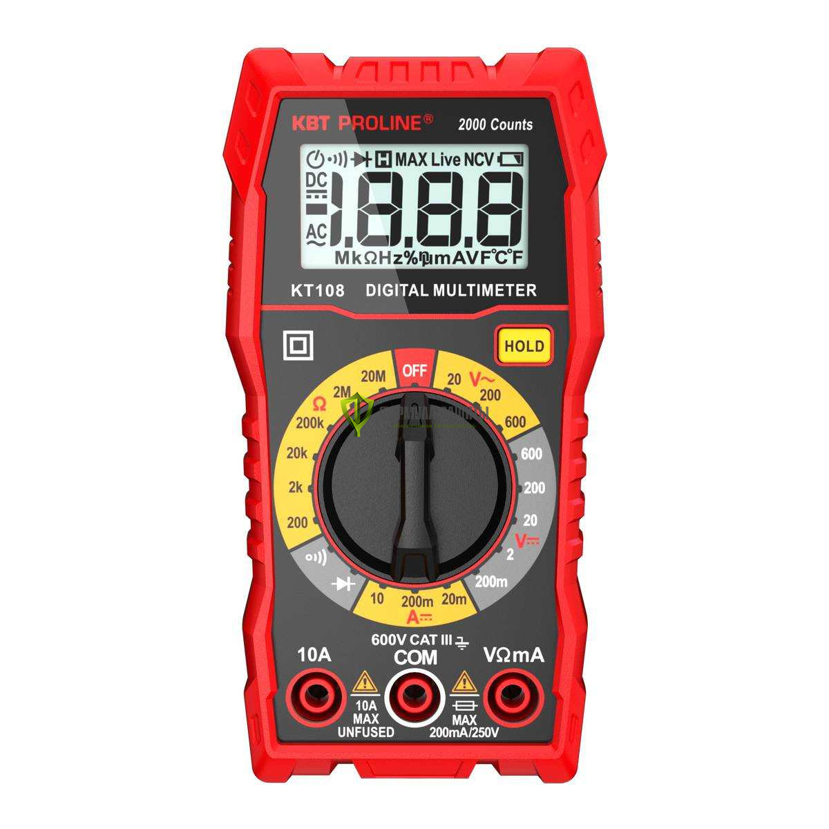 Мультиметр цифровой KT108 PROLINE от интернет-магазина Формула Защиты