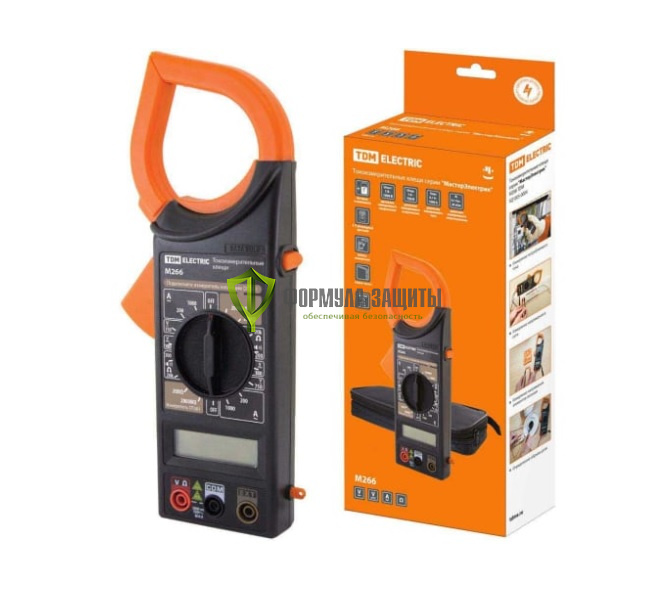 Токоизмерительные клещи TDM МастерЭлектрик М266 от интернет-магазина Формула Защиты