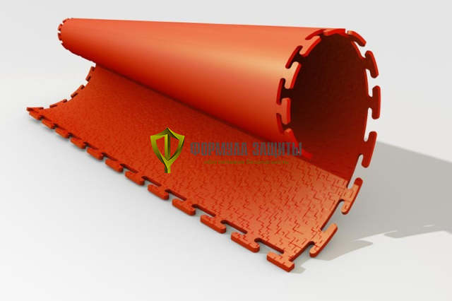 Модульное напольное ПВХ покрытие "УНИВЕРСАЛ" (500х500х5 мм) от интернет-магазина Формула Защиты