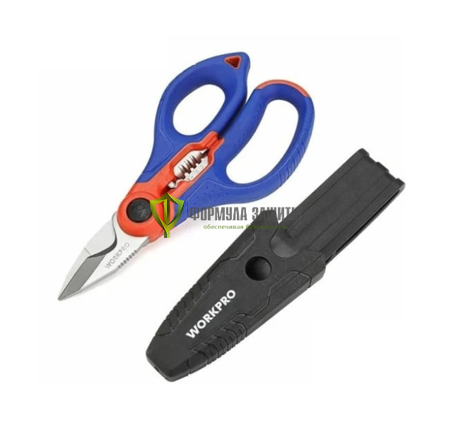 Ножницы электрика WORKPRO WP294003 от интернет-магазина Формула Защиты