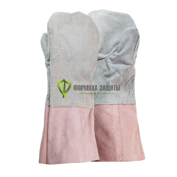 Краги спилковые двупалые эконом от интернет-магазина Формула Защиты