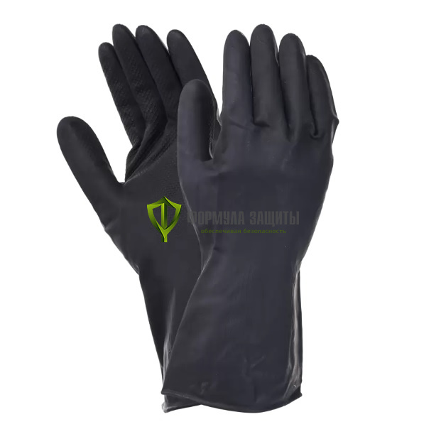 Перчатки латексные КЩС тип 1 технические от интернет-магазина Формула Защиты