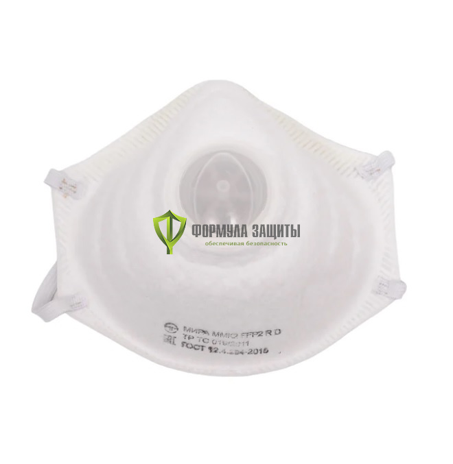 Многоразовая фильтрующая полумаска МИРА ММК2, FFP2, 5 шт. от интернет-магазина Формула Защиты