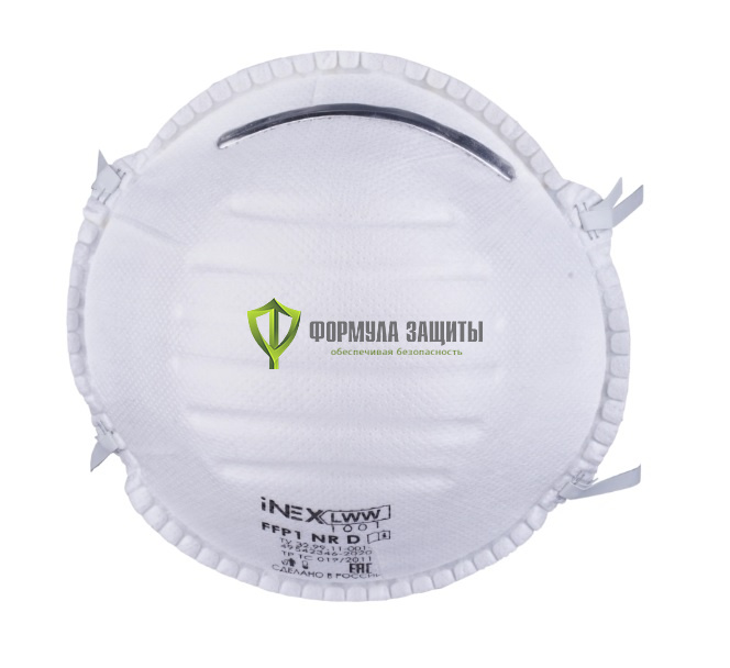 Респиратор iNEX 1001 без клапана выдоха от интернет-магазина Формула Защиты