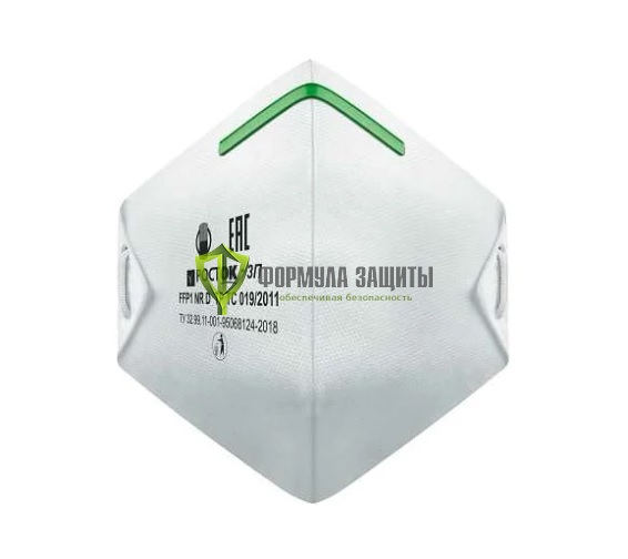 Фильтрующая полумаска Росток 3П, FFP 1 NR D от интернет-магазина Формула Защиты