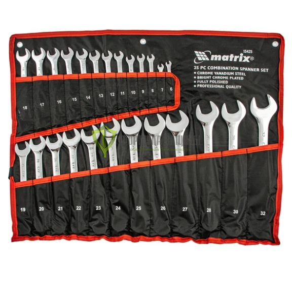 Набор комбинированных ключей MATRIX 15425 от интернет-магазина Формула Защиты