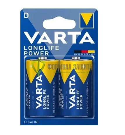 D Батарейка VARTA Longlife power LR20 BL2 Alkaline от интернет-магазина Формула Защиты