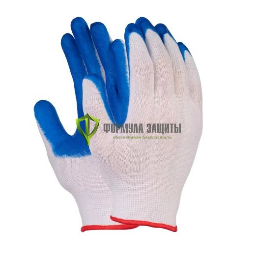 Перчатки нейлоновые с нитрилом Лайт от интернет-магазина Формула Защиты
