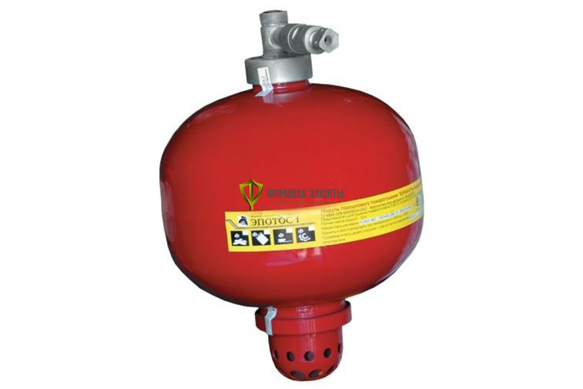 Модуль порошкового пожаротушения «Буран-8 Н» настенный/взрывозащищенный от интернет-магазина Формула Защиты