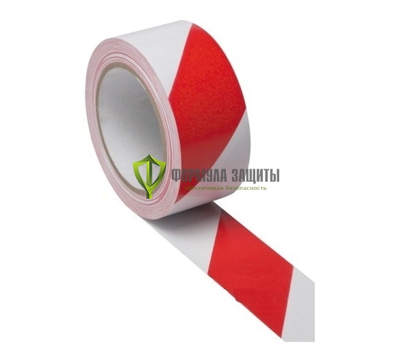 Лента оградительная 75х200 (красно-белая) от интернет-магазина Формула Защиты