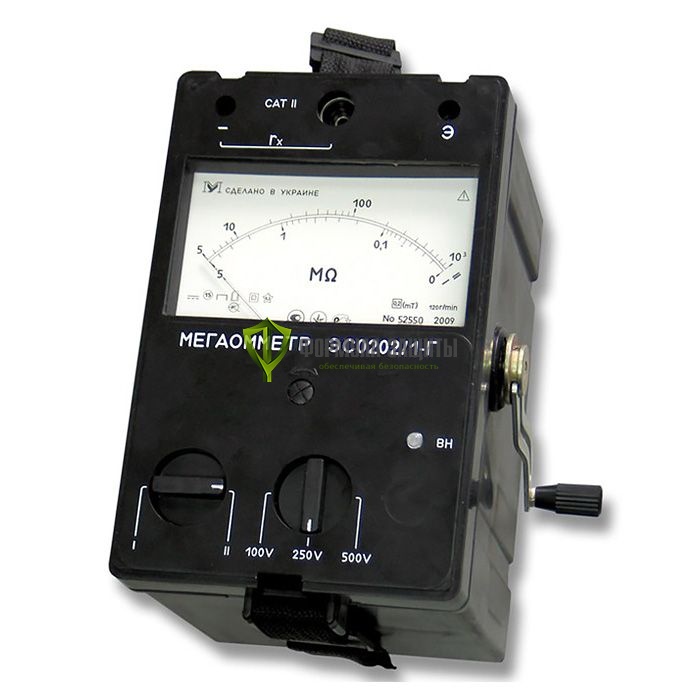 Мегаомметр ЭС0202/1Г с хранения от интернет-магазина Формула Защиты