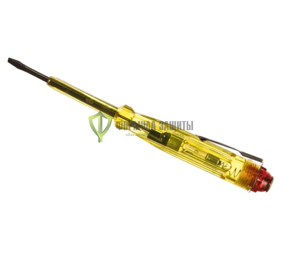 Отвертка индикаторная 100-500 В, 140 мм от интернет-магазина Формула Защиты