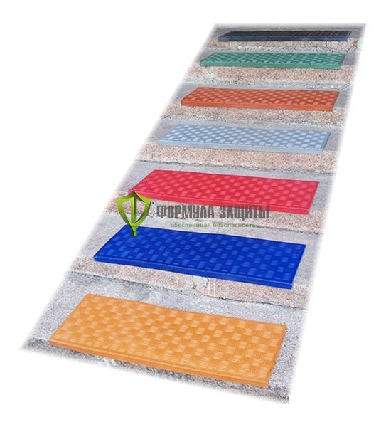 Резиновая проступь 1200х300х30 (цветная) от интернет-магазина Формула Защиты