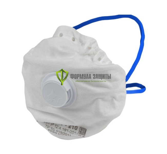Респиратор Алина-210 с клапаном выдоха от интернет-магазина Формула Защиты