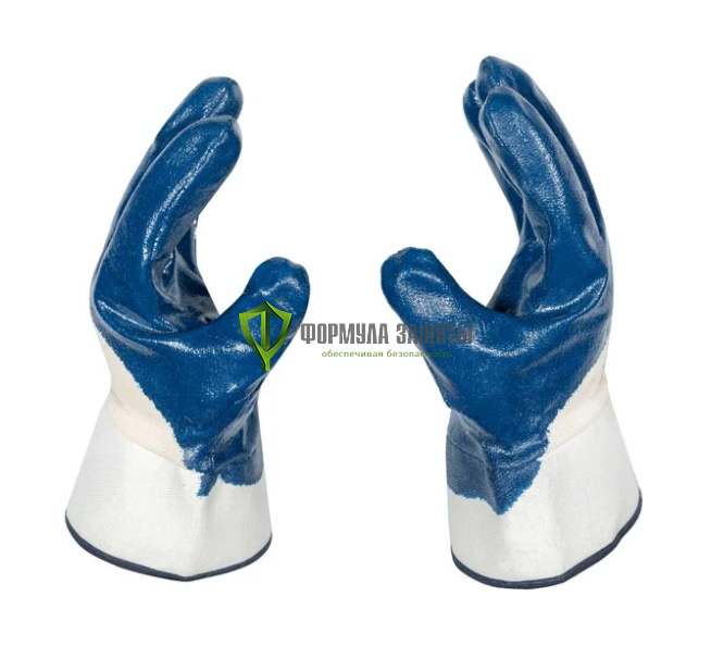 Перчатки с частичным нитриловым покрытием SCAFFA NBR4515 от интернет-магазина Формула Защиты