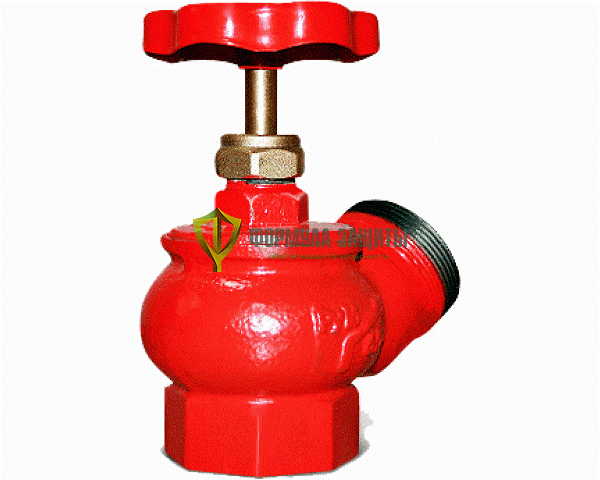 Клапан Ду-50 чугун угловой 125° КПК-50 от интернет-магазина Формула Защиты