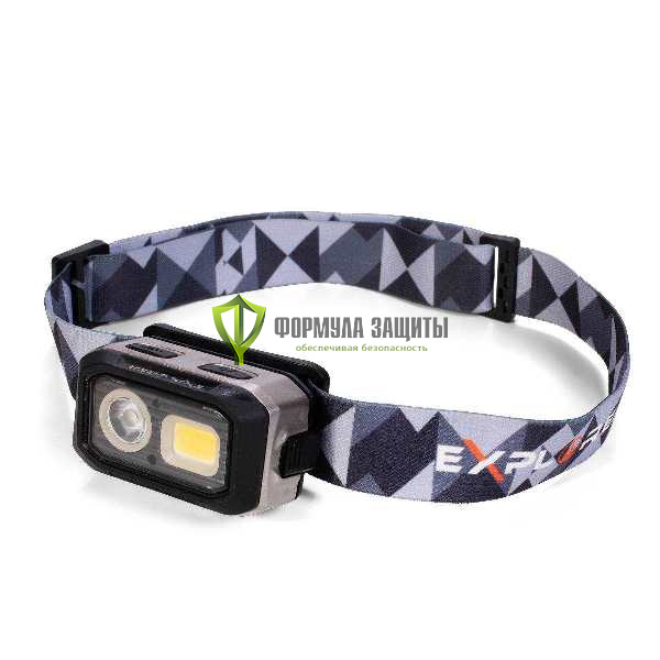 Фонарик налобный светодиодный с сенсором движения HL-6566 от интернет-магазина Формула Защиты
