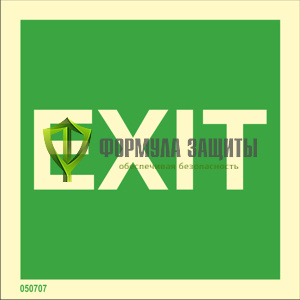 Знак ИМО «Выход» 050707 от интернет-магазина Формула Защиты