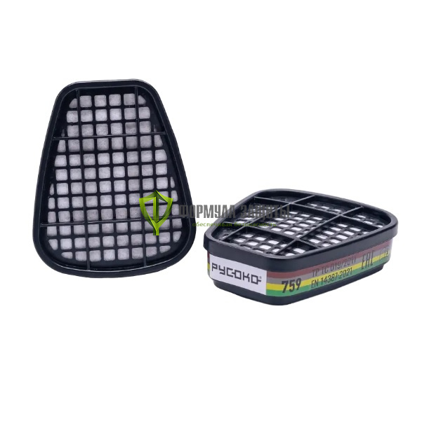 Фильтр Русоко 759 А1В1Е1К1, пара от интернет-магазина Формула Защиты
