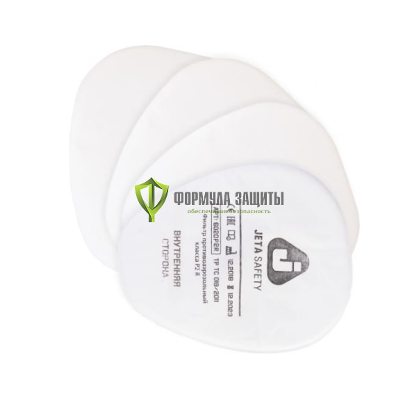 Предфильтр противоаэрозольный 6020 Р2 R Jeta Safety, 4шт/упаковка от интернет-магазина Формула Защиты