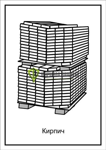 Схема «Кирпич» (300х400 мм) от интернет-магазина Формула Защиты