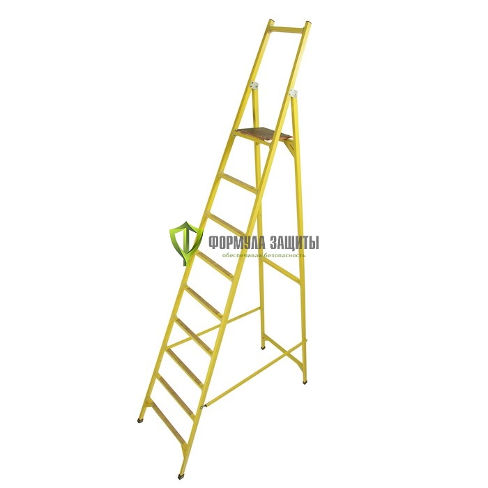 Стремянка диэлектрическая (ССС-3,9) от интернет-магазина Формула Защиты