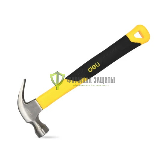 Молоток-гвоздодер DELI DL5002 500 грамм от интернет-магазина Формула Защиты