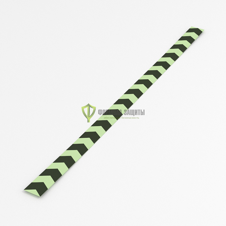 Полоса «Линейная разметка Ёлочка» 50х1000 (зелёная или чёрная) от интернет-магазина Формула Защиты
