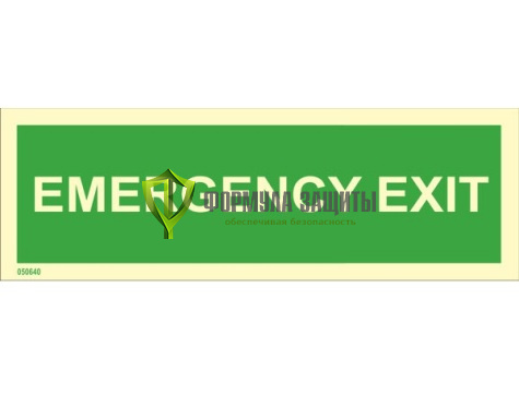 Знак ИМО «Аварийный выход» 050640 от интернет-магазина Формула Защиты