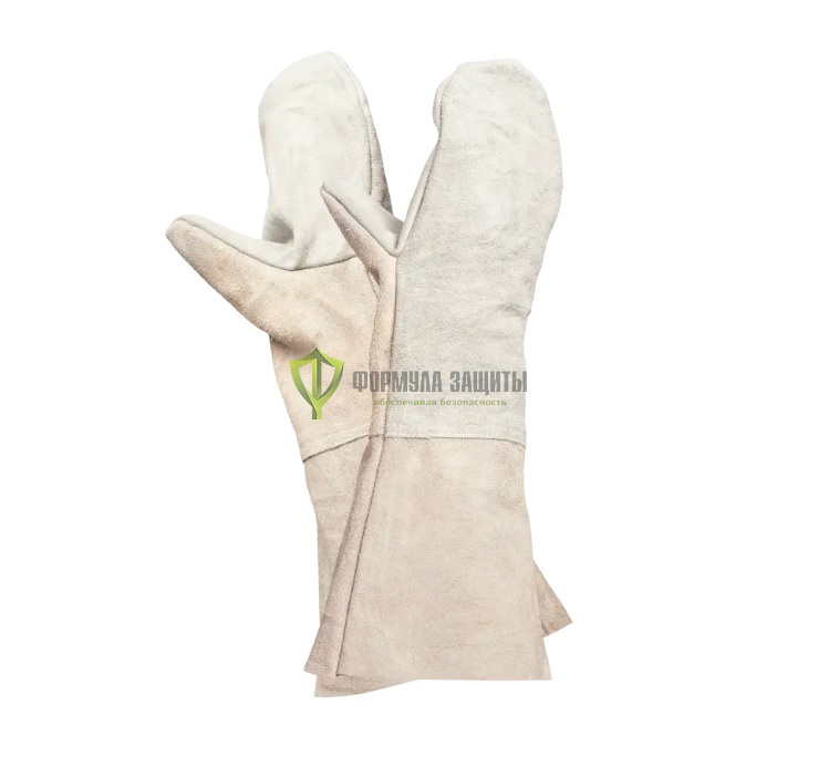 Краги спилковые двупалые от интернет-магазина Формула Защиты