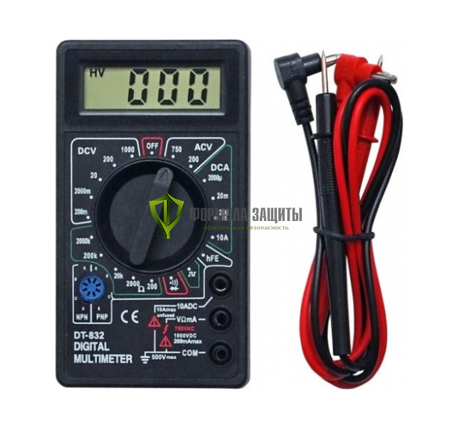 Цифровой мультиметр WHDZ DT832 от интернет-магазина Формула Защиты