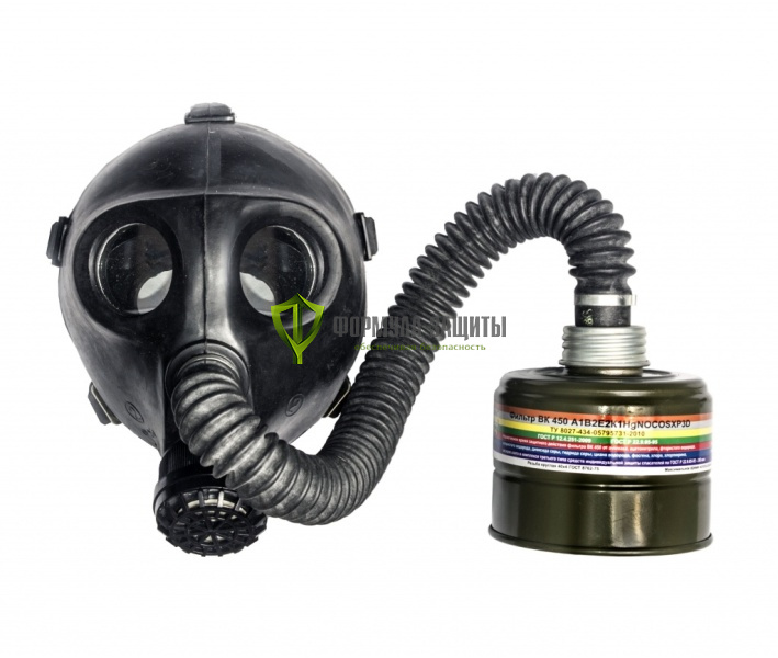 Противогаз детский фильтрующий ПДФ-2Д (ПДФ-2Ш) с ВК 450 от интернет-магазина Формула Защиты
