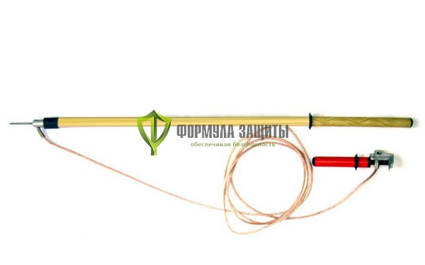 Штанга разрядная ШР-10 (до 10кВ) от интернет-магазина Формула Защиты