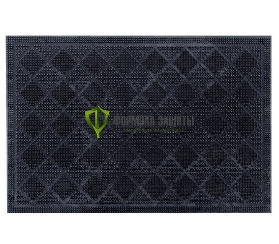 Коврик придверный "Диагональ" (400х600х5) от интернет-магазина Формула Защиты