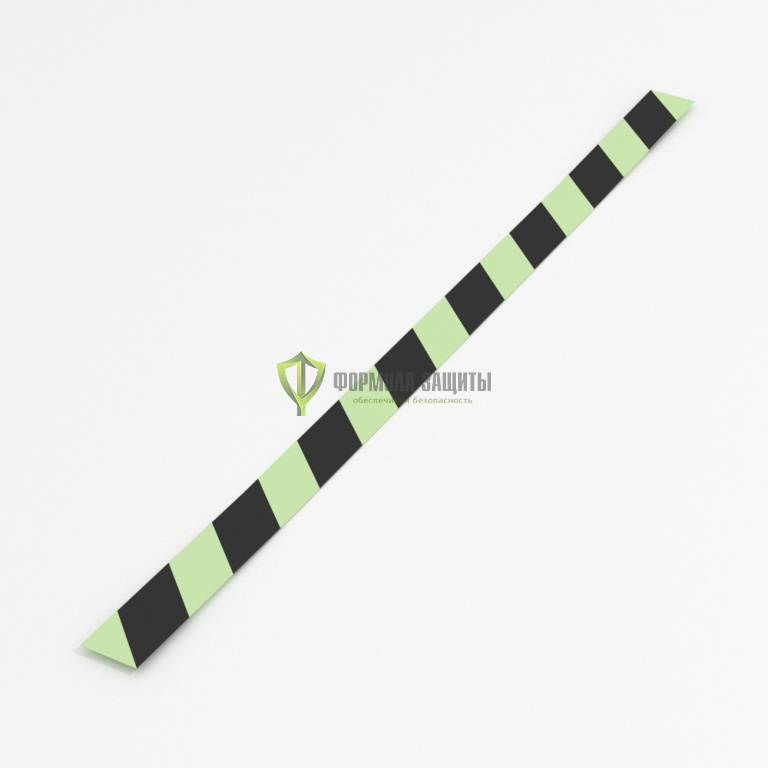 Полоса «Линейная разметка Наклонная полоса» 50х1000 (зелёная или чёрная) от интернет-магазина Формула Защиты