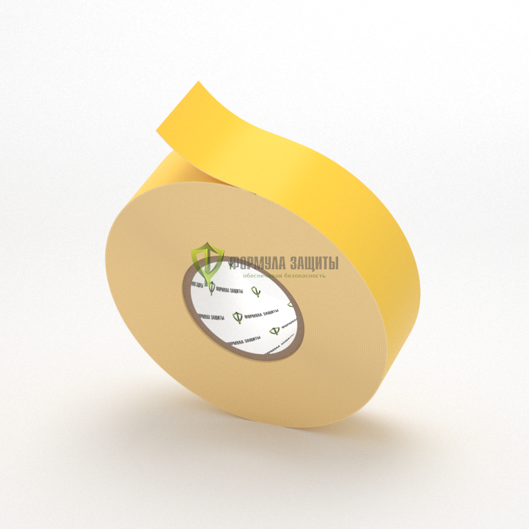 Износостойкая разметочная лента ПВХ 50х18,3 (жёлтая) от интернет-магазина Формула Защиты