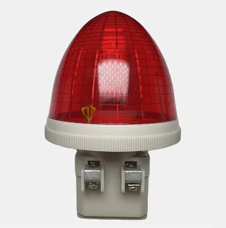 Фонарь светодиодный сигнальный красный 36 В от интернет-магазина Формула Защиты