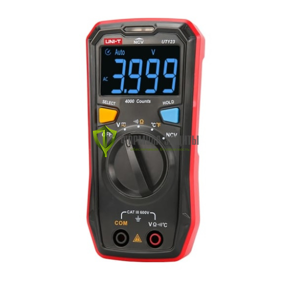 Цифровой карманный мультиметр UNI-T UT123 от интернет-магазина Формула Защиты