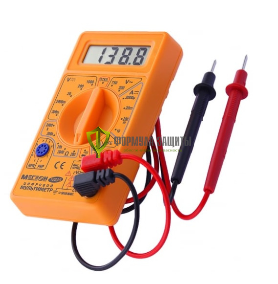 Мультиметр МЕГЕОН 12838 от интернет-магазина Формула Защиты