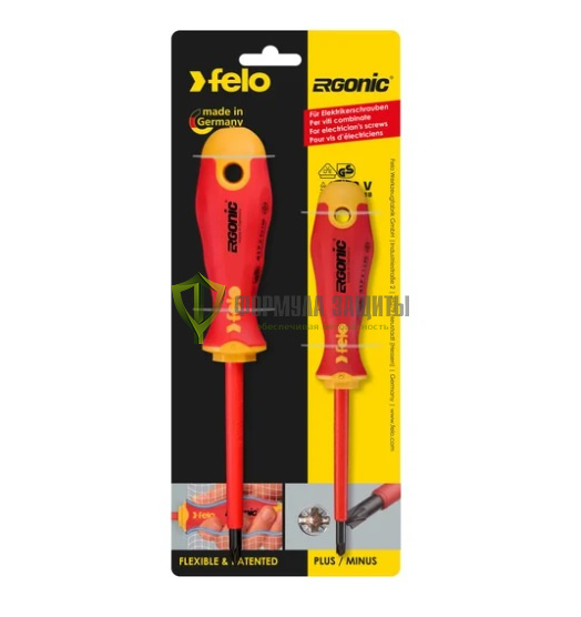 Набор отверток Felo Ergonic 41792191 от интернет-магазина Формула Защиты
