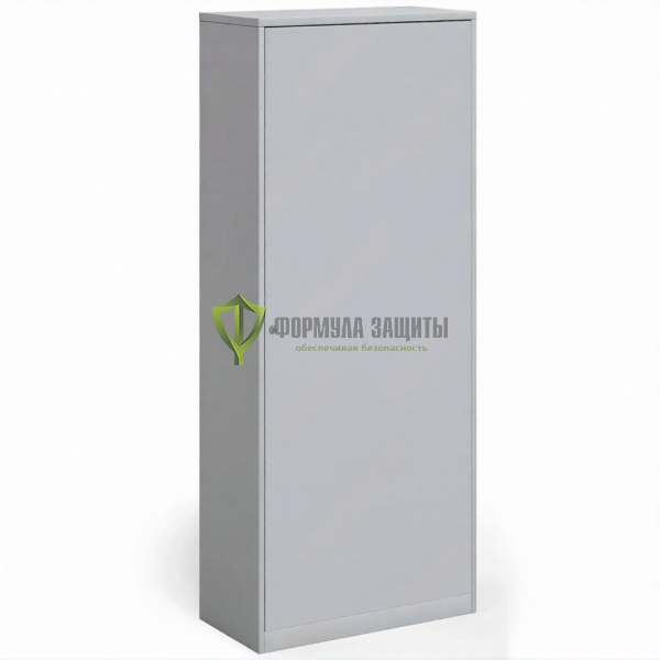 Металлический шкаф для 24 противогазов 1880x800x400 с одной дверью от интернет-магазина Формула Защиты