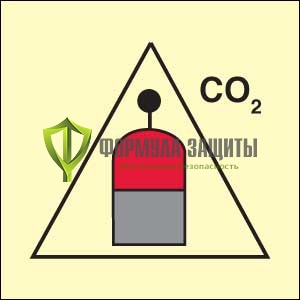Символ ИМО «Пост дистанционного запуска системы пожаротушения двуокиси углерода» от интернет-магазина Формула Защиты