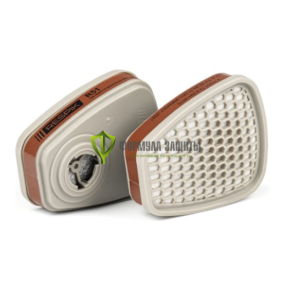 Противогазовый фильтр RESPIK R51 А1, пара от интернет-магазина Формула Защиты