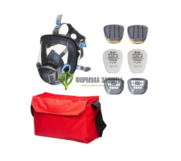 Фильтрующий противогаз UNIX 5100 марки А1В1Е1 + Р2 от интернет-магазина Формула Защиты