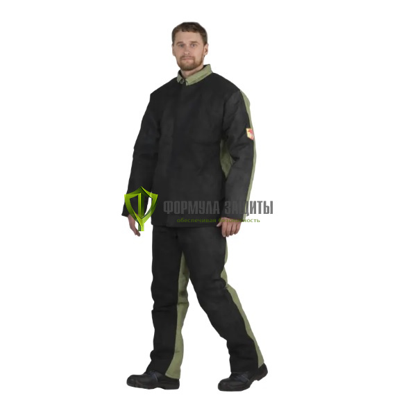 Костюм сварщика комбинированный со спилком от интернет-магазина Формула Защиты